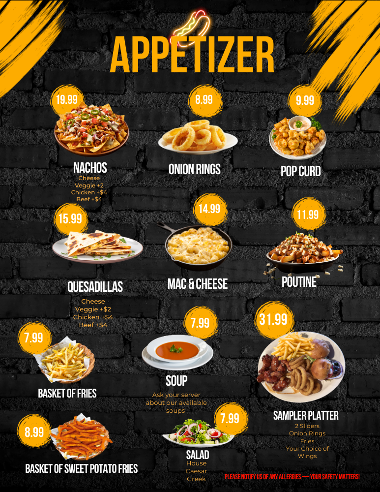 Appetizers